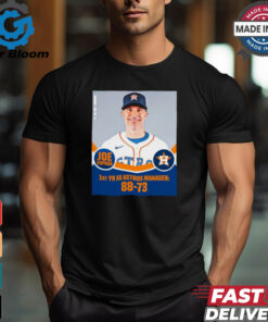 Joe Espada 1st YR AS Astros Manager 88 73 Poster t shirt