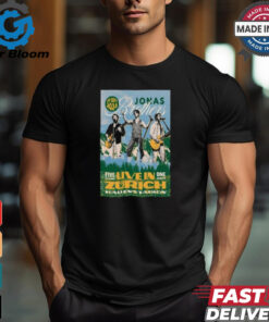 Jonas Brothers September 29 2024 Live At Zurich, Hallenstadion Concert Shirt