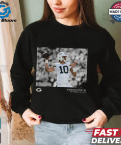 Jordan Love Green Bay Packers NFL Flash Features Week 7 T Shirt