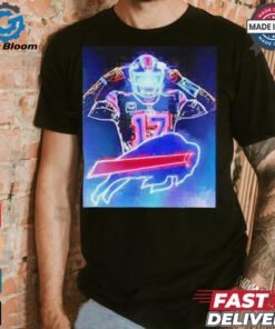 Josh Allen Buffalo Bills neon shirt