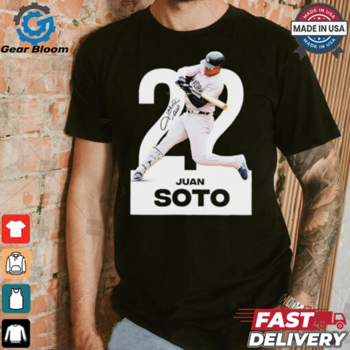 Juan Soto 22 signature New York Yankees shirt