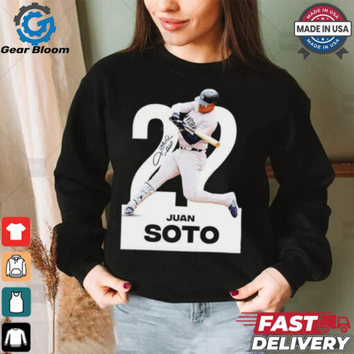 Juan Soto 22 signature New York Yankees shirt