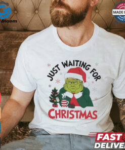 Just Waiting For Christmas Trump Grinchmas Shirt