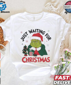 Just Waiting For Christmas Trump Grinchmas Shirt