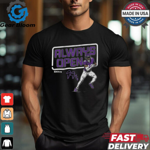 Justin Jefferson Always Open 2024 Shirt