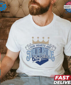 KC Royals Bring Out The Blue Our Hearts Are True Blue Royals T shirt