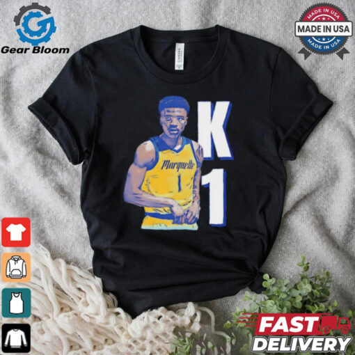 Kameron Jones Marquette Golden Eagles cartoon shirt