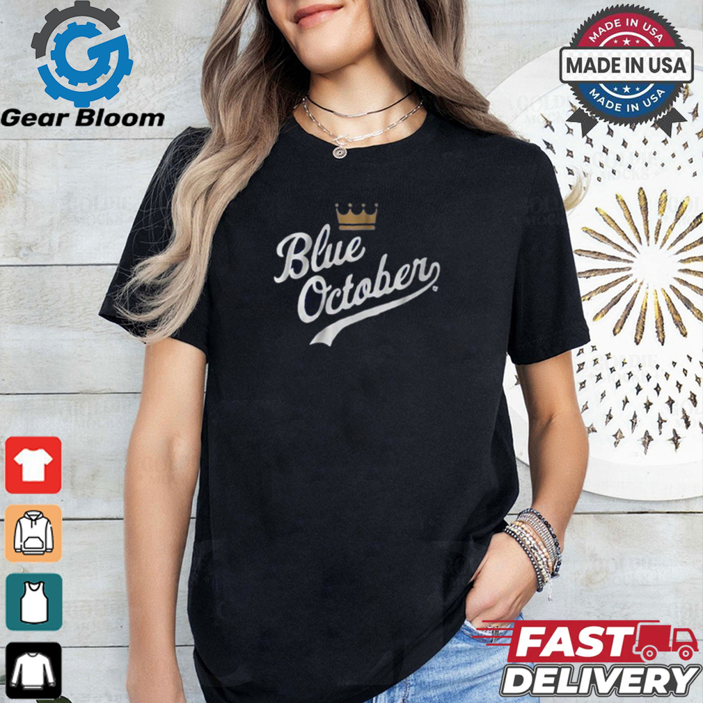 Kansas City Blue October Shirt Kansas City Blue October Shirt
