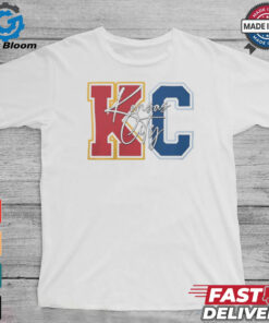 Kansas City Chiefs And Kansas City Royals KC logo shirt