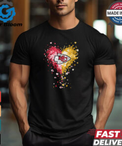 Kansas City Chiefs Crystal Heart Shirt