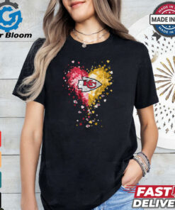 Kansas City Chiefs Crystal Heart Shirt