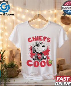 Kansas City Chiefs NFL Team Snoopy Joe Cool T Shirt