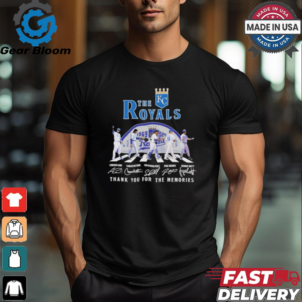 Kansas City Royals The Royals Baseball Legends In 2024 T Shirt Kansas City Royals The Royals Baseball Legends In 2024 T Shirt