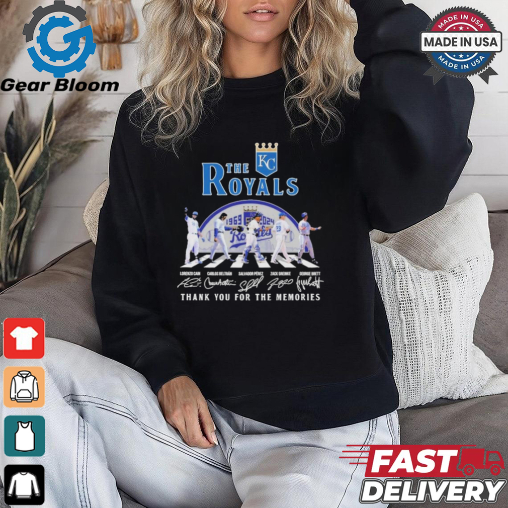 Kansas City Royals The Royals Baseball Legends In 2024 T Shirt Kansas City Royals The Royals Baseball Legends In 2024 T Shirt