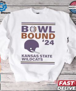 Kansas State Wildcats 2024 Bowl Bound Helmet Shirt