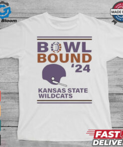 Kansas State Wildcats 2024 Bowl Bound Helmet Shirt