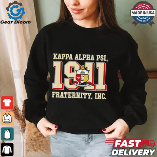 Kappa Alpha PSI 1911 Fraternity logo shirt