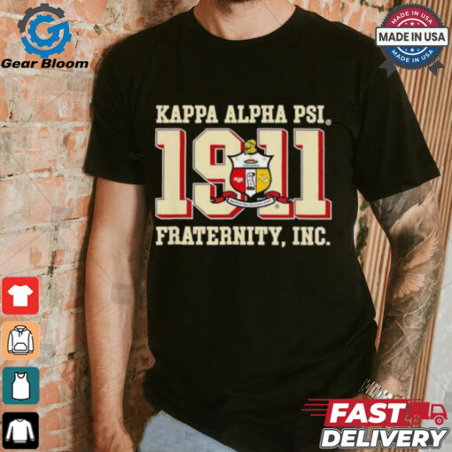 Kappa Alpha PSI 1911 Fraternity logo shirt