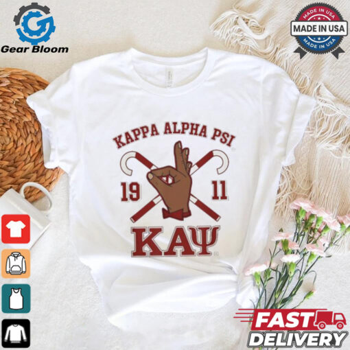 Kappa Alpha PSI Fraternity 1911 OK Gesture shirt