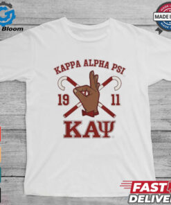 Kappa Alpha PSI Fraternity 1911 OK Gesture shirt