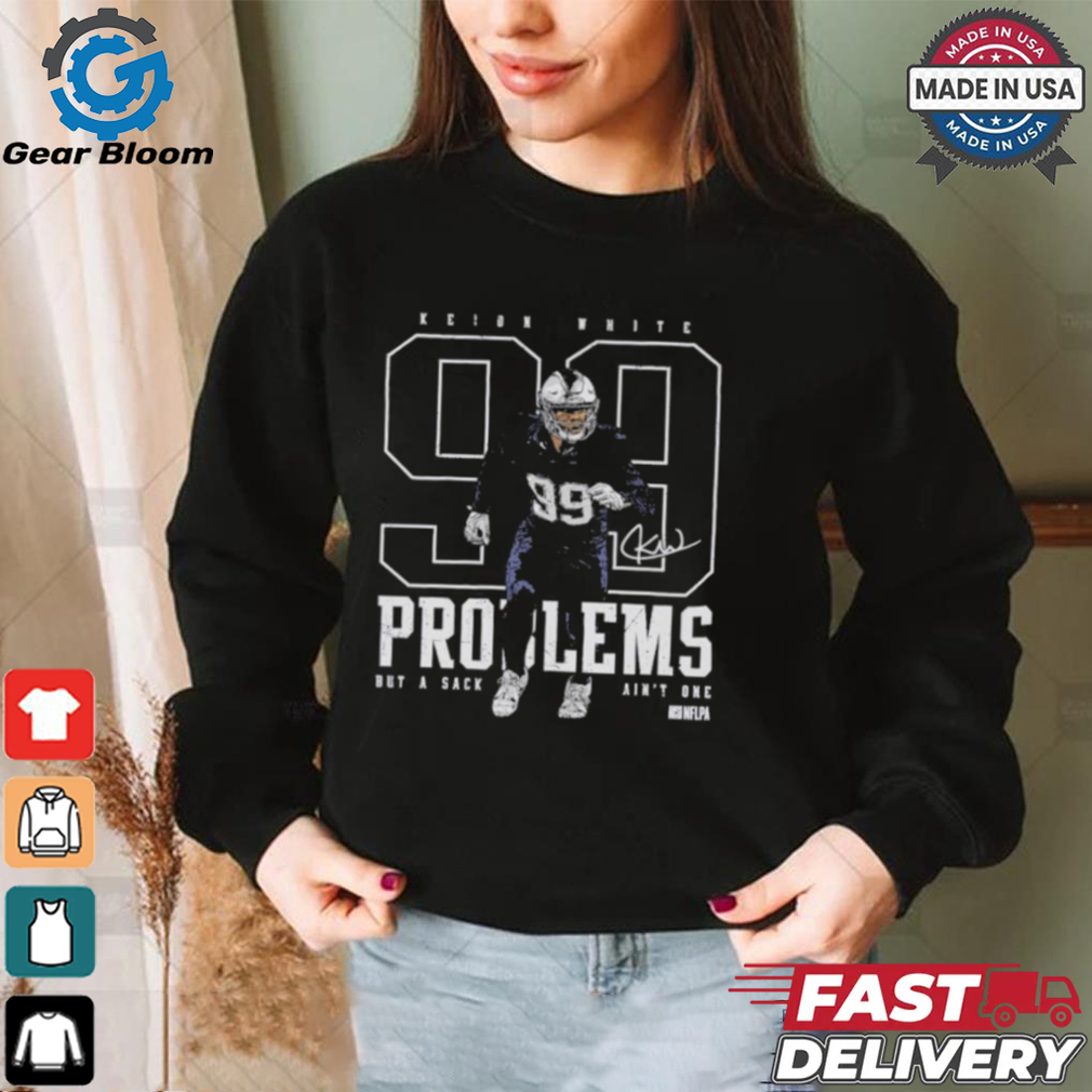 Keion white new england 99 problems signature shirt Keion white new england 99 problems signature shirt
