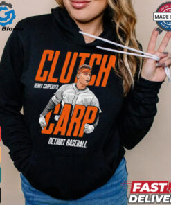 Kerry Carpenter Clutch Carp Detroit Tigers baseball shirt