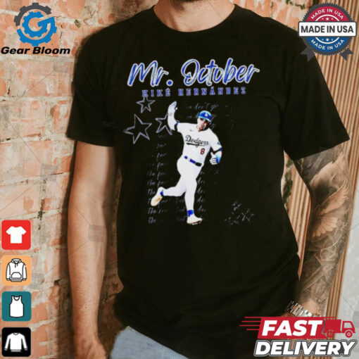 Kike Hernandez LA Baseball Mr. October shirt