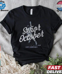 Kike Hernandez Señor October Los Angeles Dodgers MLB t shirt