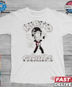 Kirko Chainz Atlanta Falcons I’m swagging and I’m surfing caricature shirt