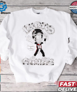 Kirko Chainz Atlanta Falcons I’m swagging and I’m surfing caricature shirt