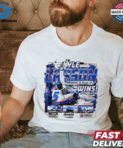 Kyle Larson 2024 Bank of America Roval 400 Race Win tee