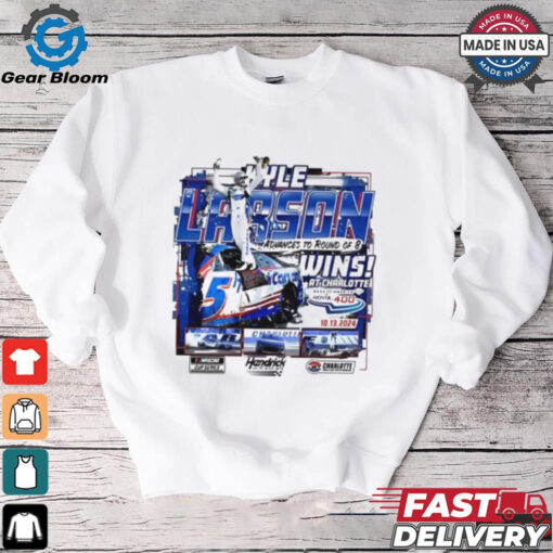 Kyle Larson 2024 Bank of America Roval 400 Race Win tee