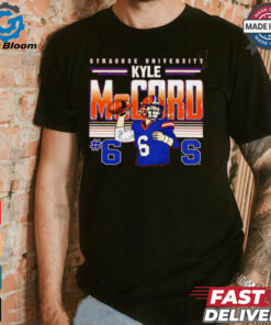 Kyle McCord Syracuse Orange caricature shirt