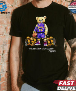 LA Lakers James bear the mamba mentality signature shirt