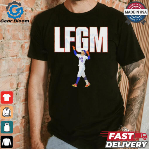 LFGM Francisco Lindor New York Mets 2024 NLCS shirt