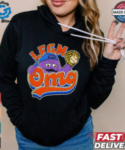 LFGM OMG Grimace New York Mets retro shirt