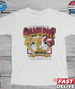 LSU Tigers Vs Arkansas Razorbacks Battle For The Golden Boot 10 19 2024 T shirt