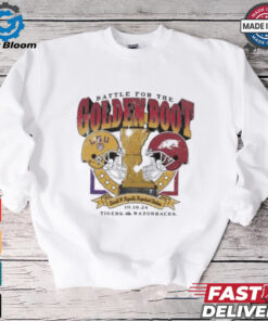 LSU Tigers Vs Arkansas Razorbacks Battle For The Golden Boot 10 19 2024 T shirt