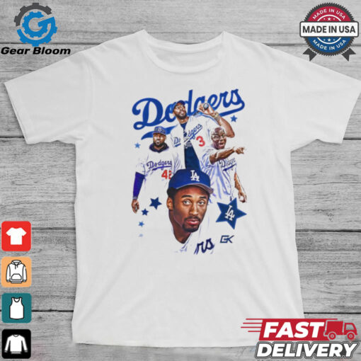 Lakers x Dodgers player collage vintage 90’s shirt