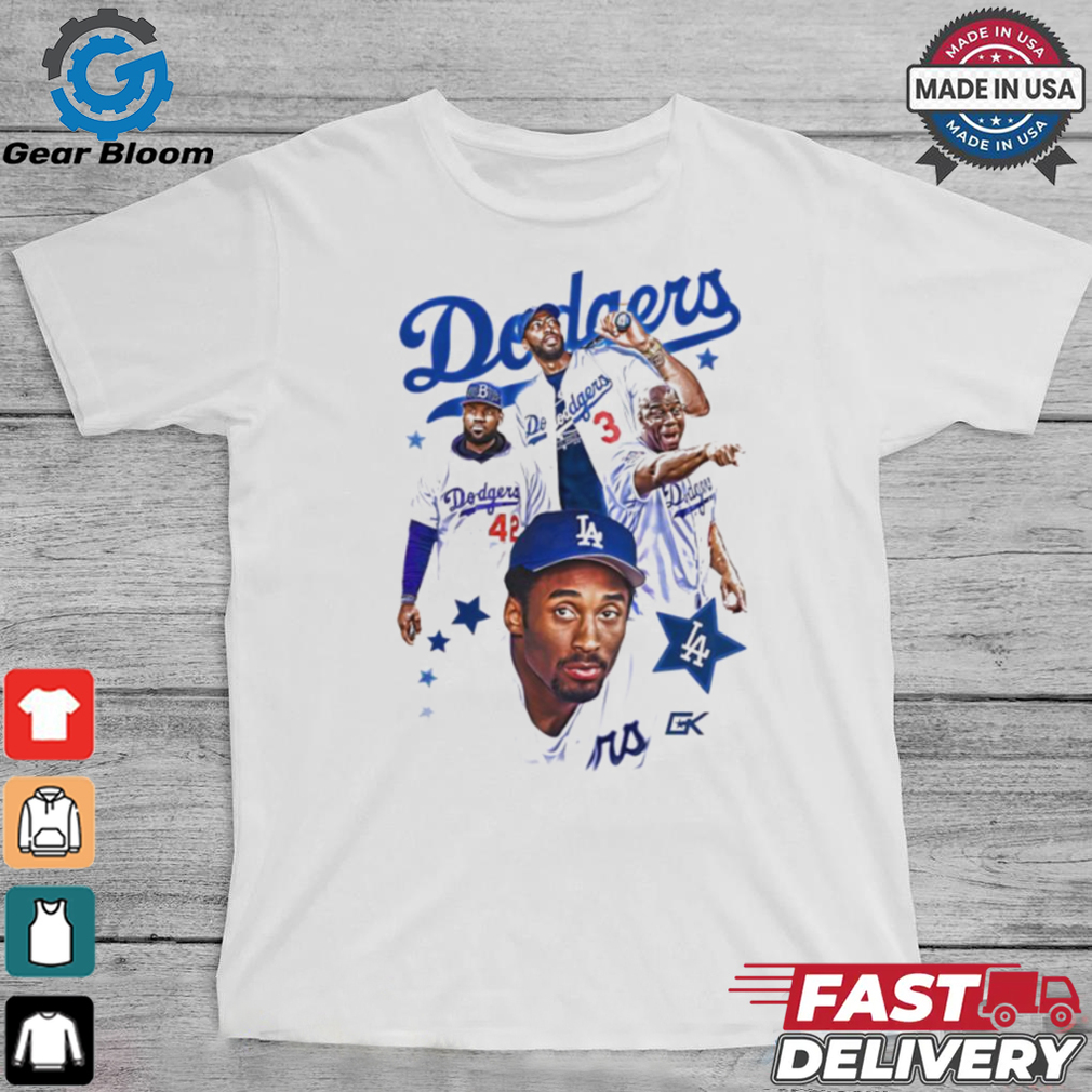 Lakers x Dodgers player collage vintage 90’s shirt Lakers x Dodgers player collage vintage 90’s shirt
