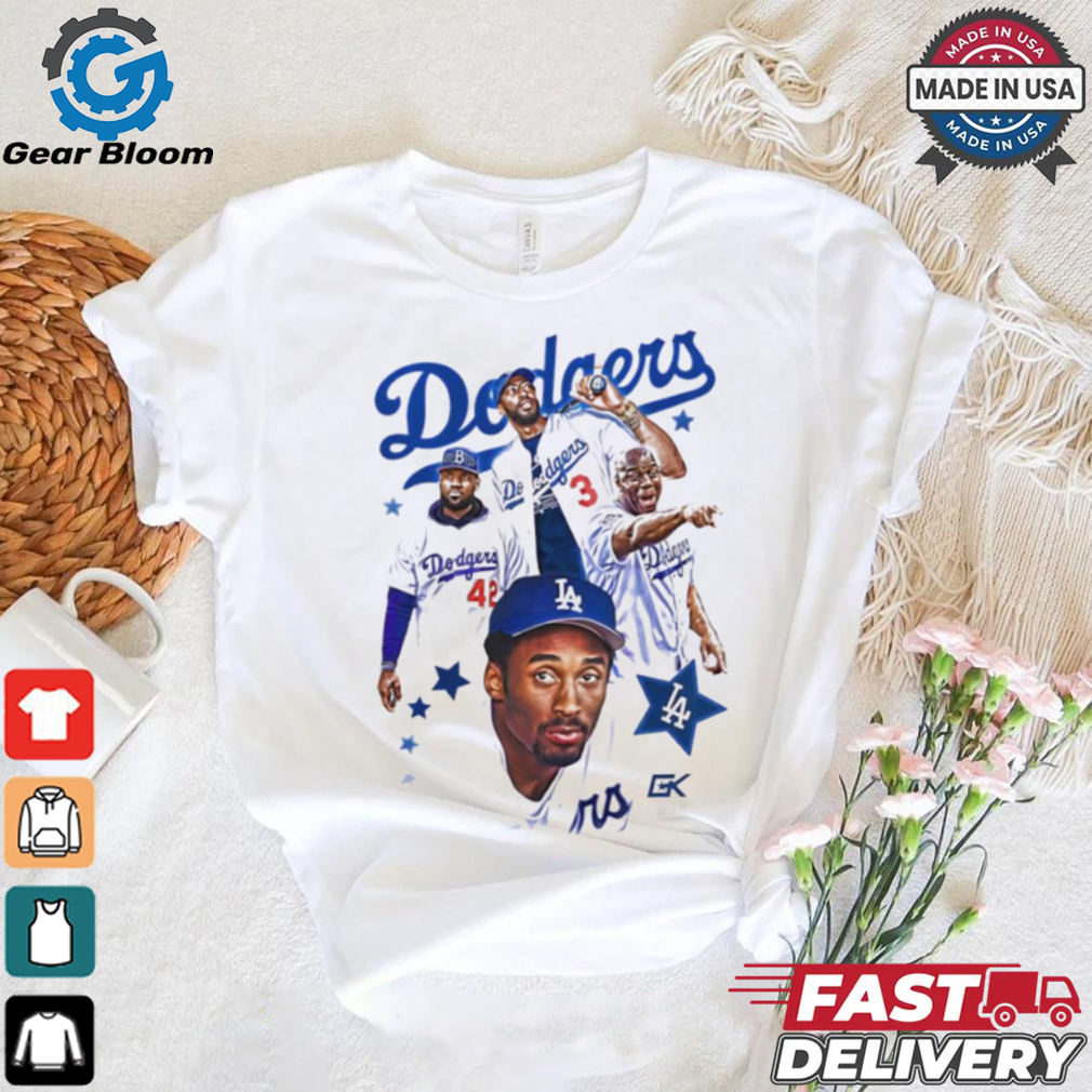 Lakers x Dodgers player collage vintage 90’s shirt Lakers x Dodgers player collage vintage 90’s shirt