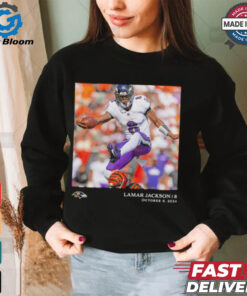 Lamar Jackson Baltimore Ravens NFL Flash Features Week 5 shirt