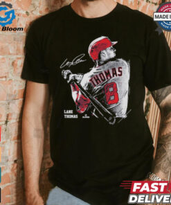 Lane thomas cleveland bitmap signature shirt