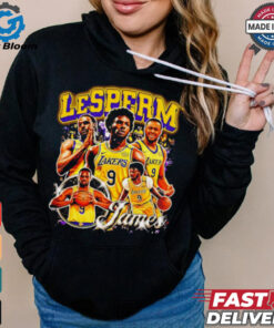 LeSperm Bronny James LA Lakers shirt
