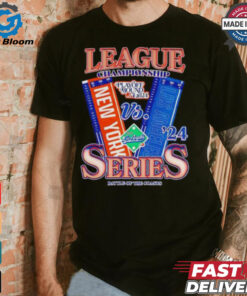 League Championship New York Mets vs Los Angeles Dodger 2024 ticket Battle of the Coasts shirt