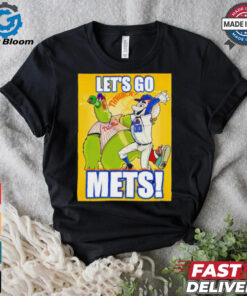 Let’s go Mets New York Mets Grimace beats Phanatic Philadelphia Philly MLB shirt