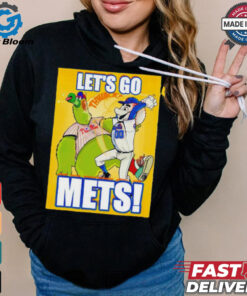 Let’s go Mets New York Mets Grimace beats Phanatic Philadelphia Philly MLB shirt