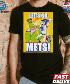 Let’s go Mets New York Mets Grimace beats Phanatic Philadelphia Philly MLB shirt