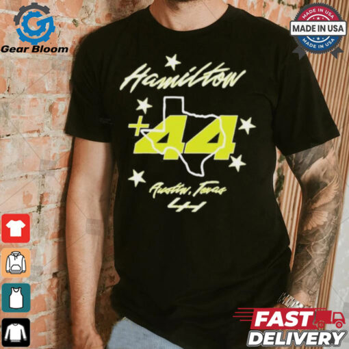 Lewis hamilton plus 44 lone star 2024 T shirt