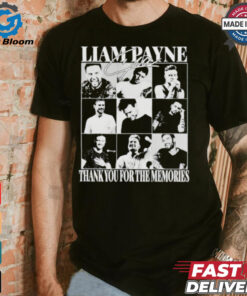 Liam Payne signature thank you for the memories shirt